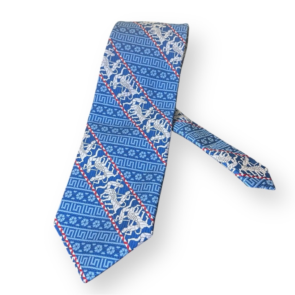 Ernst Egyptian print tie